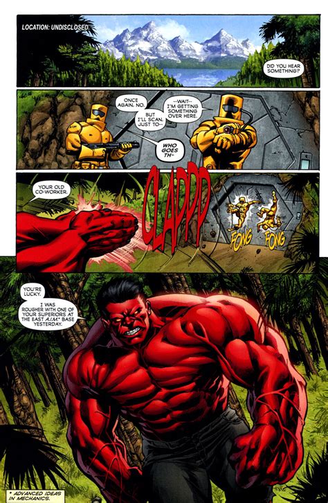 Fall Of The Hulks Red Hulk Vol 1 Gallery Comic Book Art Wiki Fandom