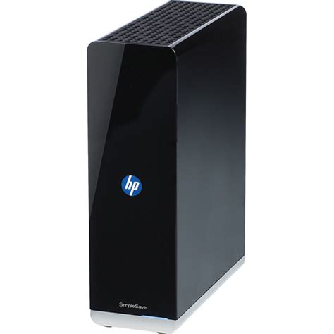 Hp 2tb Simplesave External Desktop Hard Drive Hpbaad0020hbk Nhsn