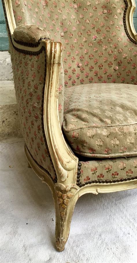 Pair French Chairs A Charming Pair Of Antique French Boudoir Chairs