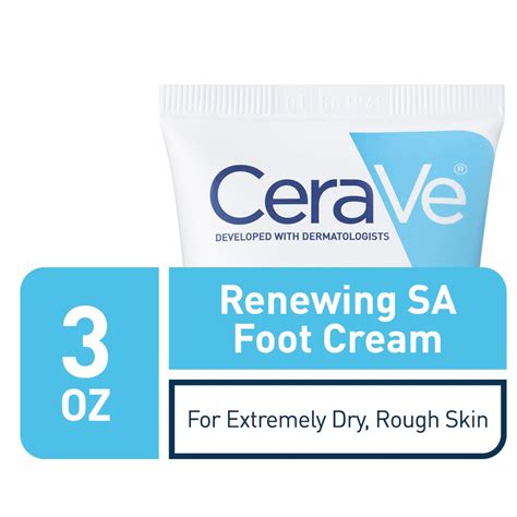 Cerave Renewing Sa Foot Cream Very Dry Cracked Skin 88ml Chic By Sisters