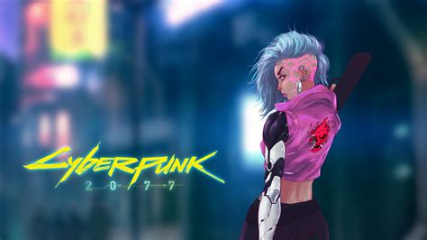 2560x1440 Resolution Cyberpunk 2077 Girl Art New 1440p Resolution