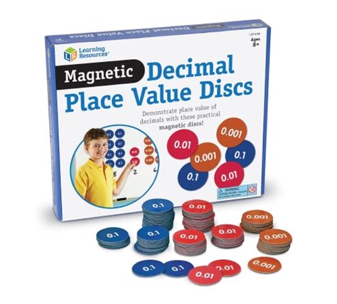 Product Magnetic Decimal Place Vl Disc Teacher Resource School