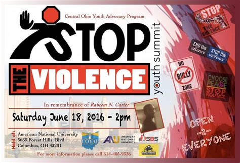 Stop The Violence Youth Summit Open To Everyone Northland Area