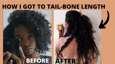 Natural Hair Journey Part 2 Regimens Products And Hairstyles To Tailbone Length Youtube