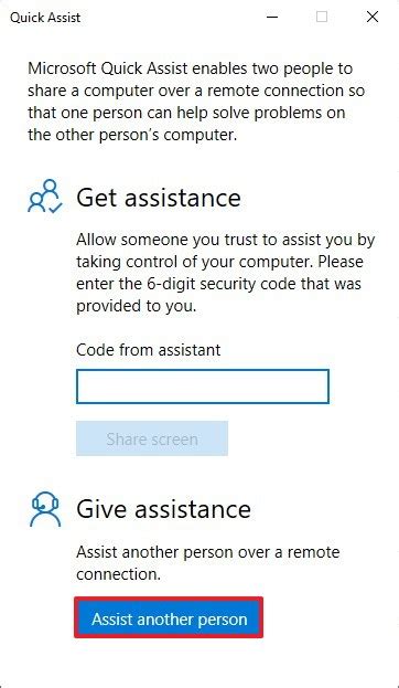 How To Use Quick Assist To Get Remote Assistance On Windows 10