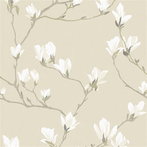 Graham And Brown Wallcoverings 56 Sq Ft Laura Ashley Magnolia Grove