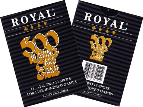 500 Playing Card Game Card Games Bramblerose Toy Shop