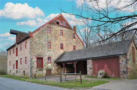 Flourtown Mather Mill Photograph By Bill Cannon Fine Art America