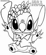 Stitch Coloring Lilo Pages Print Marvelous Colorings Sheet Birijus sketch template