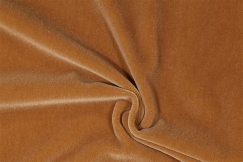 Designer Mohair Upholstery Fabric In Caramel