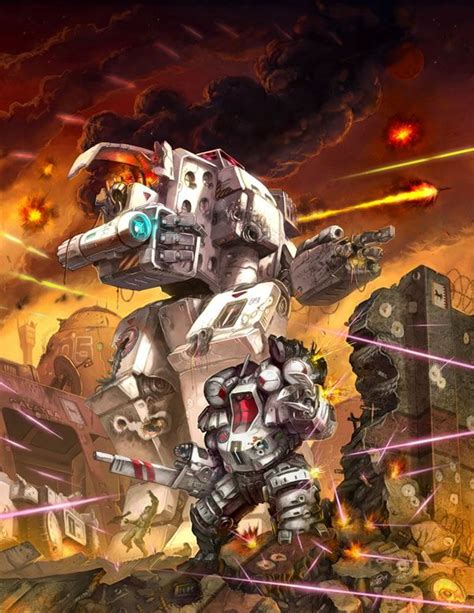 Battletech Giant Robots Mech Art
