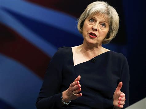 Theresa May Tory Conference Speech Home Secretary Sparks Outrage With Pledge To Crackdown On