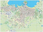 Mapa de Gijón - Tamaño completo