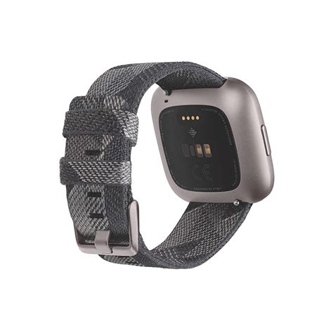 Buy Fitbit Versa 2 Special Edition Smartwatch Smoke Woven Mist Grey