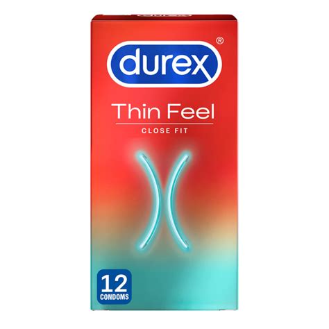 buy durex thin feel close fit 12 chemist direct