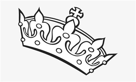 Crip Drawing Crown Tilted Crown Png Image Transparent Png Free