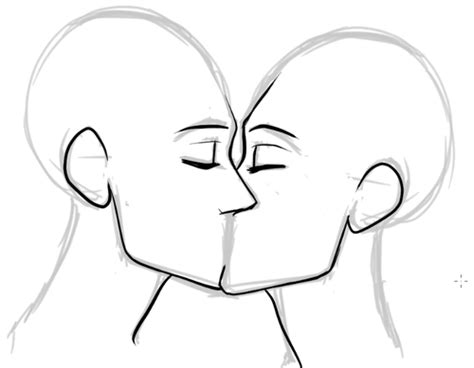 How to draw people kissing. How I Draw Kisses - Art References