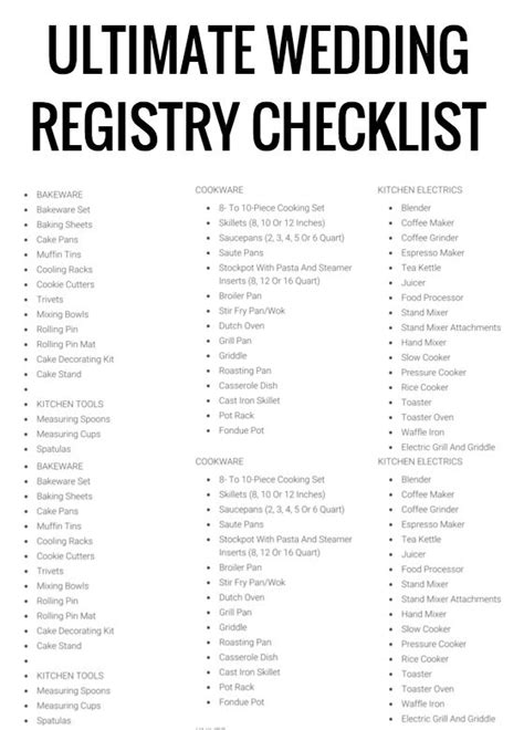 Wedding Registries Wedding Registry Finder Wedding Registry Checklist Best Wedding Registry