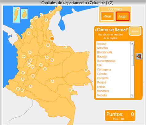 Ciencias Sociales Practico Los Departamentos Y Capitales De Colombia