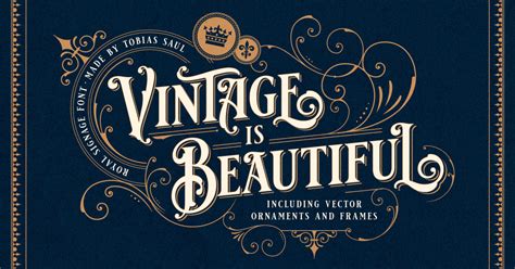 Vintage Font Bundle By Tobias Saul Affinity Spotlight