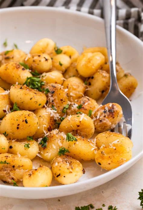 Minute Pan Fried Gnocchi Lemons Zest