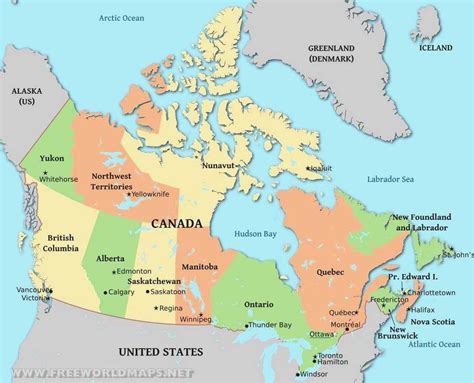 Political Map Of Ontario Canada Secretmuseum