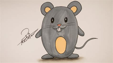 It has a 'correction' that makes your lines smooth without using lines or curves. Drawing for Kids - How To Draw A Mouse - How To Draw For ...