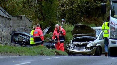 Man Arrested After Woman Dies In Aberdeenshire Car Crash Bbc News