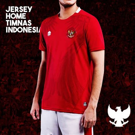 Garuda Indonesia National Team Jersey 2020 Mills 1017gr Jersey National Team Home Player Issue