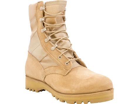 Military Surplus Warm Weather Combat Boot Grade 1 Tan 9 Xw