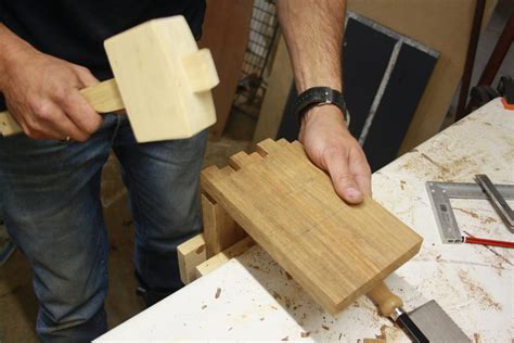 When You Are Confident The Joint Will Fit Together You Can Use A Mallet