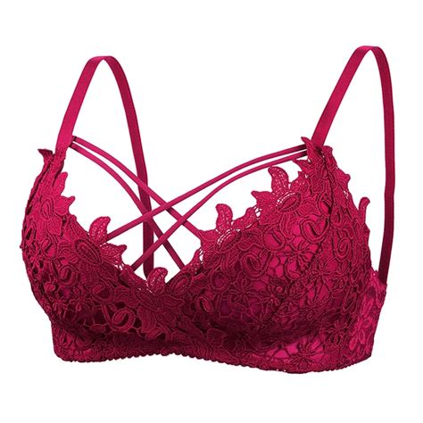 women lingerie sexy lace bra wine red brassiere fashion seamless push up bras women underwear