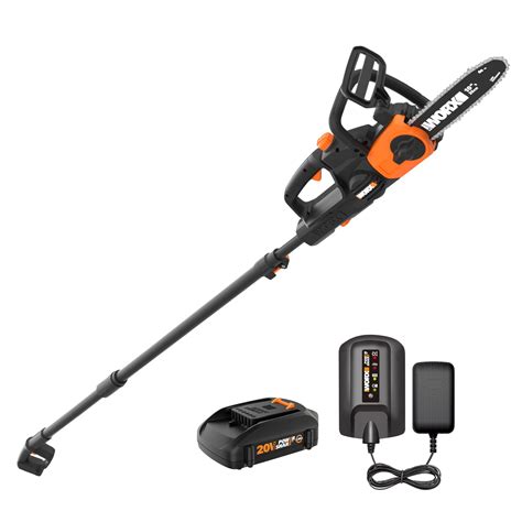 Buy Worx Wg323 20v Power Share 10 Cordless Polechain Saw With Auto