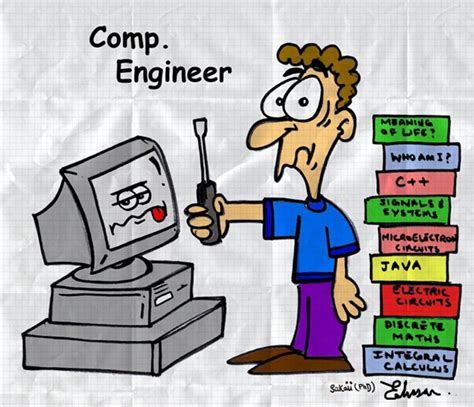 Computer Engineer Cartoon Archives Dr Ehssan Sakhaee