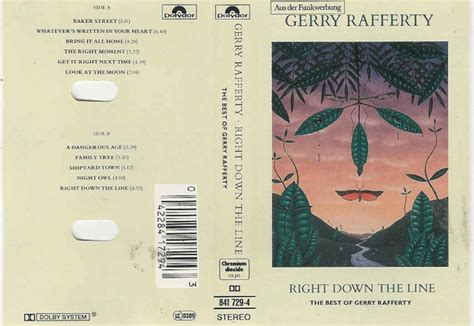 Gerry Rafferty Right Down The Line The Best Of Gerry Rafferty Vinyl