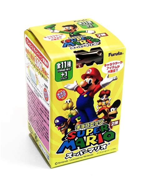 Super Mario Bros Chocolate Egg Furuta 2nd Edition Candy Toy