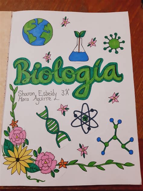 Caratulas De Biologia Caratula De Biologia Portada De Cuaderno De Images