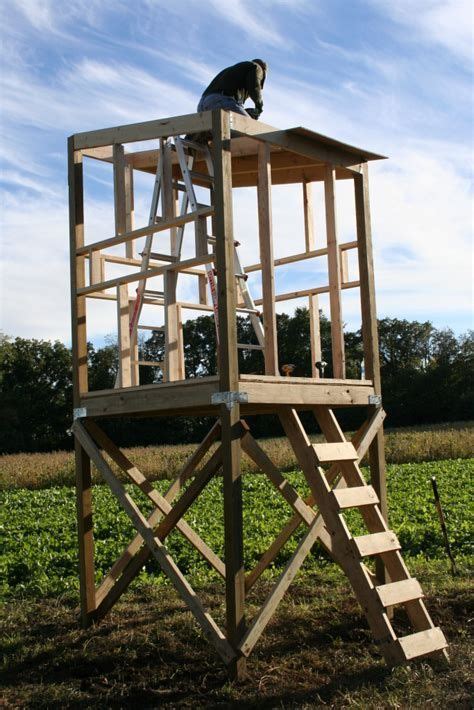 Diy Hunting Blind Diy Done Right Deerhuntingdiy Homemade Deer