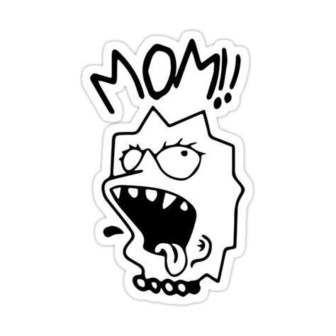 Lil Peep Lisa Sticker By Ediit In 2021 Lil Peep Tattoos Mom Drawing