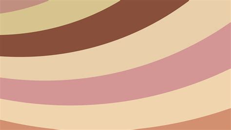 Free Pink And Brown Curved Stripes Background Image