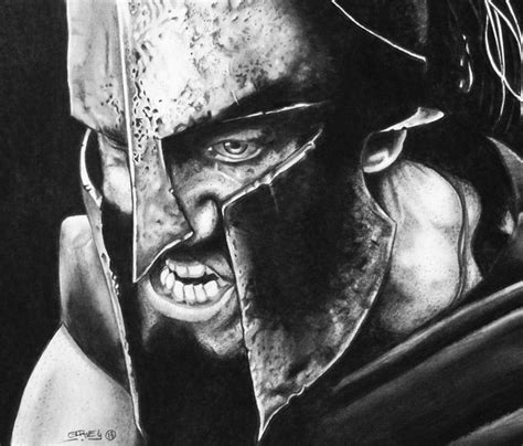 Leonidas Drawing By Garvel Art Pantheon Lol Body Art Tattoos Sleeve