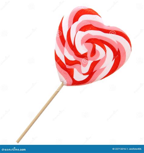Heart Shaped Lollipop Royalty Free Stock Image Image 22713216