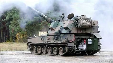 Polish Army Ahs Krab Self Propelled Howitzer Militaryleakcom