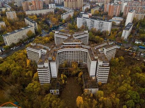 Unfinished And Abandoned Khovrino Hospital In Moscow · Russia Travel Blog