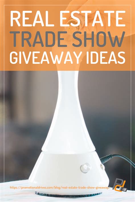 Real Estate Trade Show Giveaway Ideas PromotionalDrives Trade Show