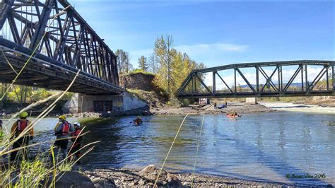 Northern Interior British Columbia Water Rescue On The Telkwa And