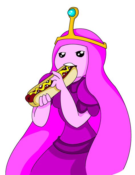 Princess Bubblegum Tries Out The American Diet By The1stmoyatia On Deviantart