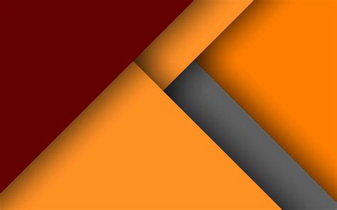 Red Orange And Gray Wallpaper Minimalism Pattern Abstract Lines
