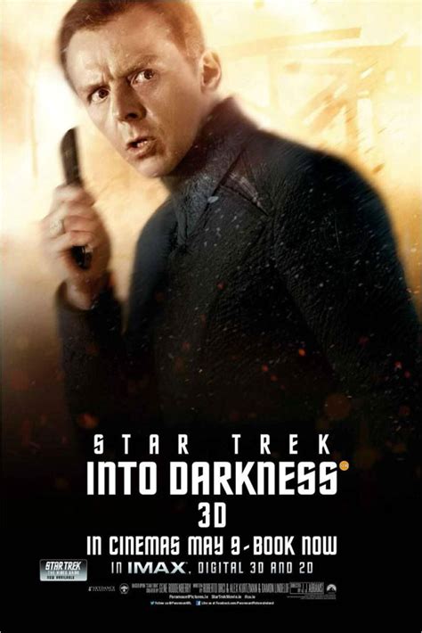 Star Trek Into Darkness 2013 Poster 1 Trailer Addict