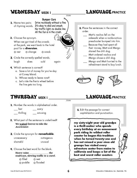 Language Arts Worksheets For 5th Grade Image Result For Phonics For